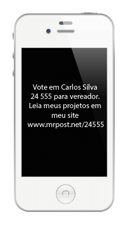 Marketing político SMS